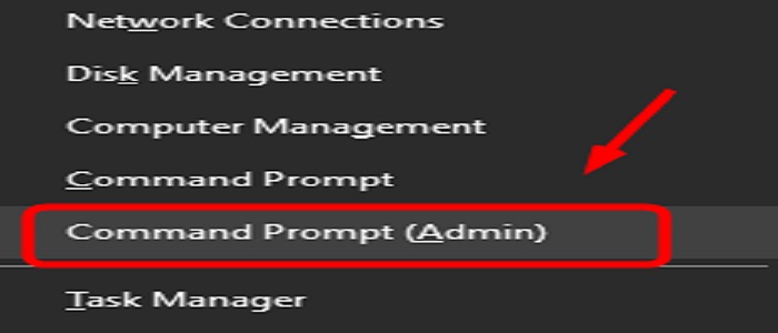 Run Command Prompt Admin in Windows 10