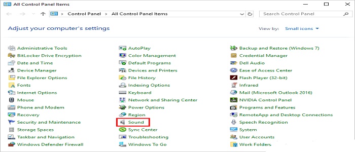 Disable Audio Enhancement on Windows 10