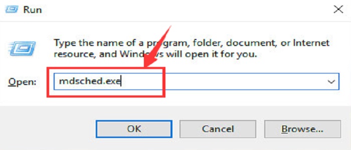 Run a Memory Check in Windows 10