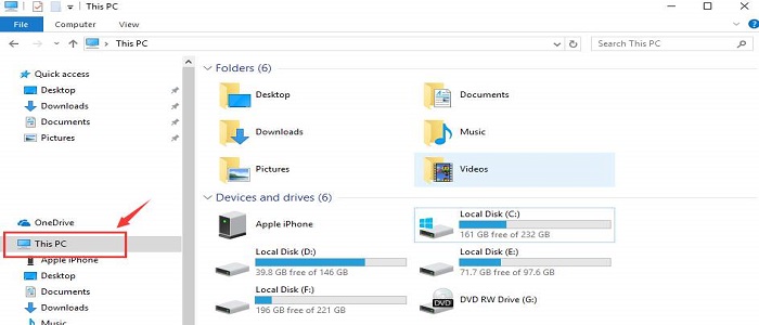 Run a Disk Check in Windows 10