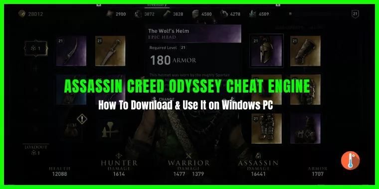 Assassin Creed Odyssey Cheat Engine