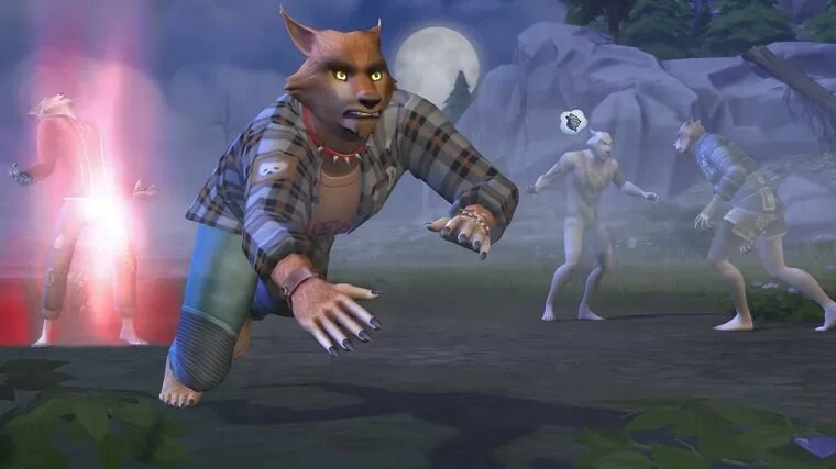Cheats for The Sims 4 Werewolf Game Pack.