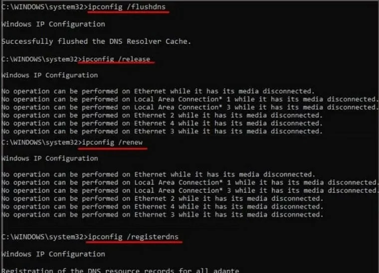 Remove DNS Cache to fix Valorant high ping