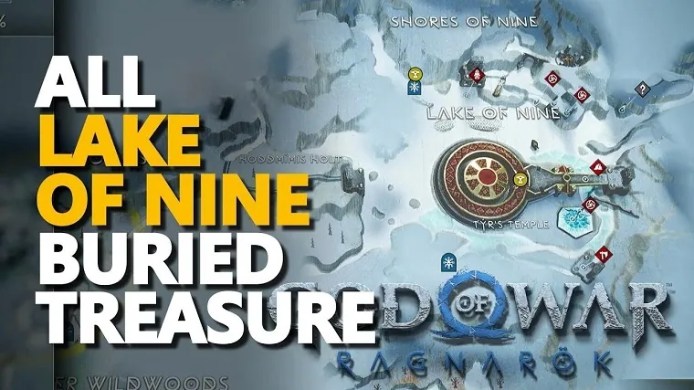 God of War Ragnarok - How to Find Lake of Nine Buried Treasure