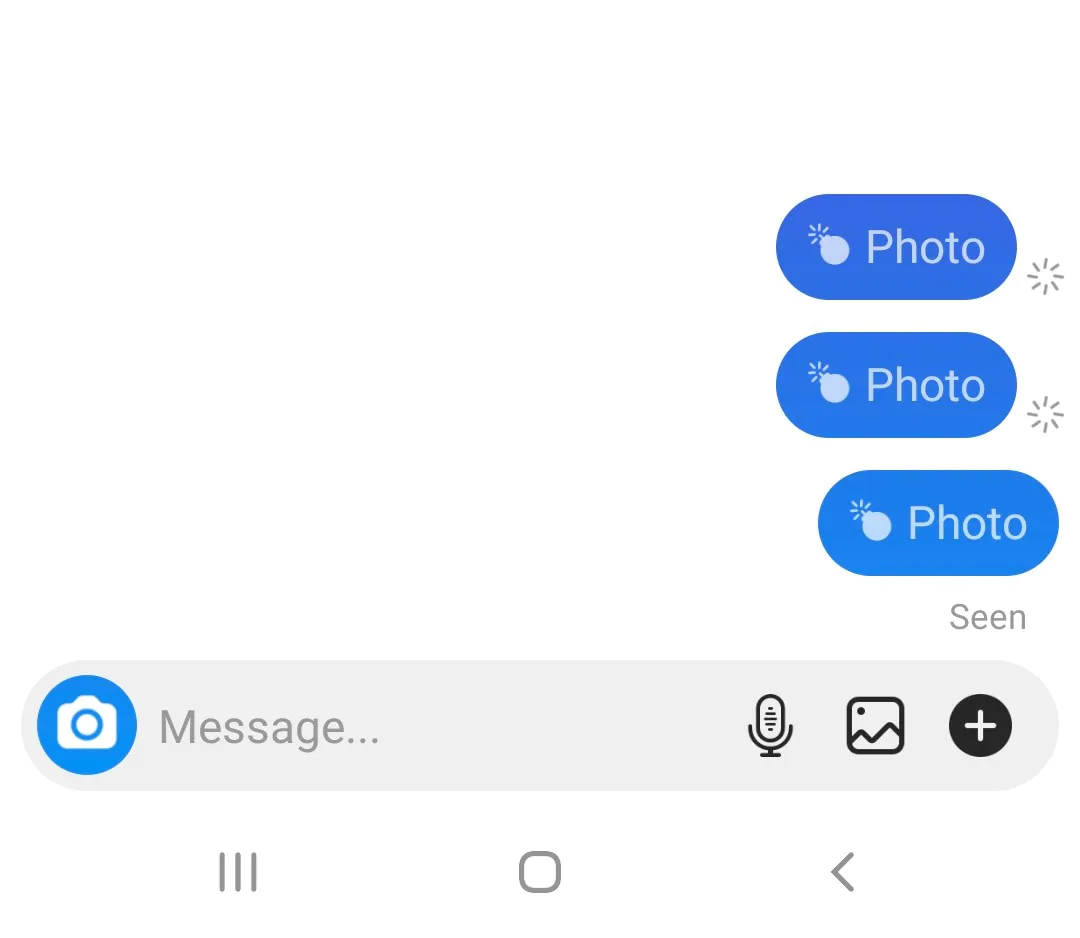 Screenshot instagram disappearing message