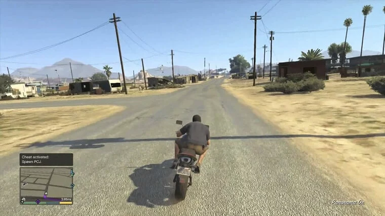 Spawn PCJ Motorbike GTA 5 Cheat & Cell Phone No For PC/PS3/PS4/Xbox 360/Xbox One