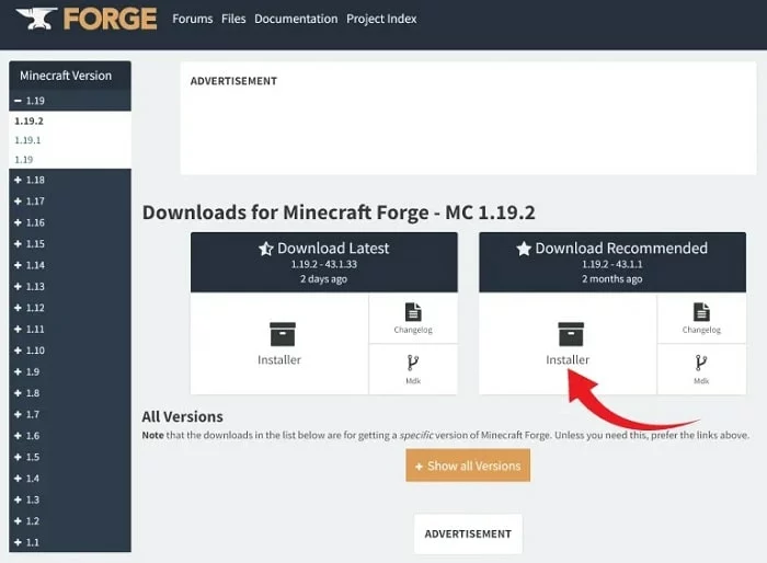 download forge
