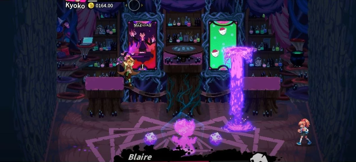 Blaire Witch's Circle Attack