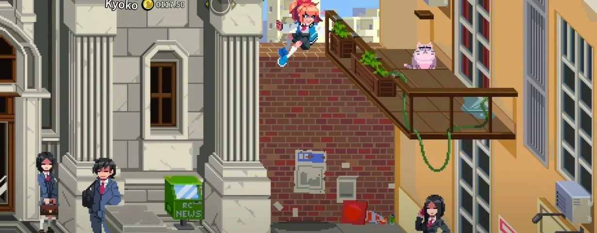 Crosstown Cats Location in River City Girls 2