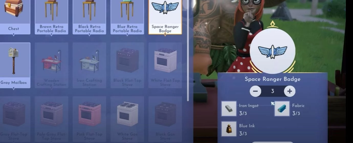 How to Craft Space Ranger Badges in Disney Dreamlight Valley