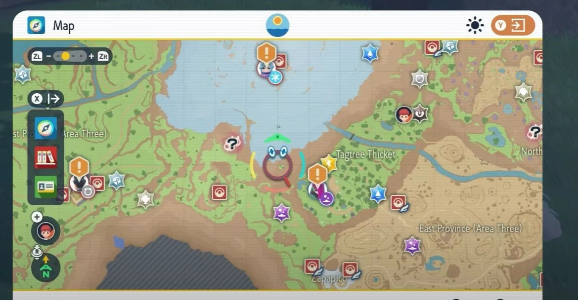 3rd blue stake location  in Pokemon Scarlet and Violet