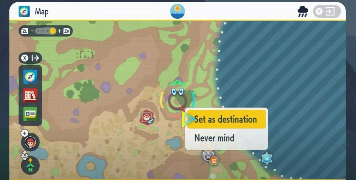 7th blue stake location in Pokemon Scarlet and Violet