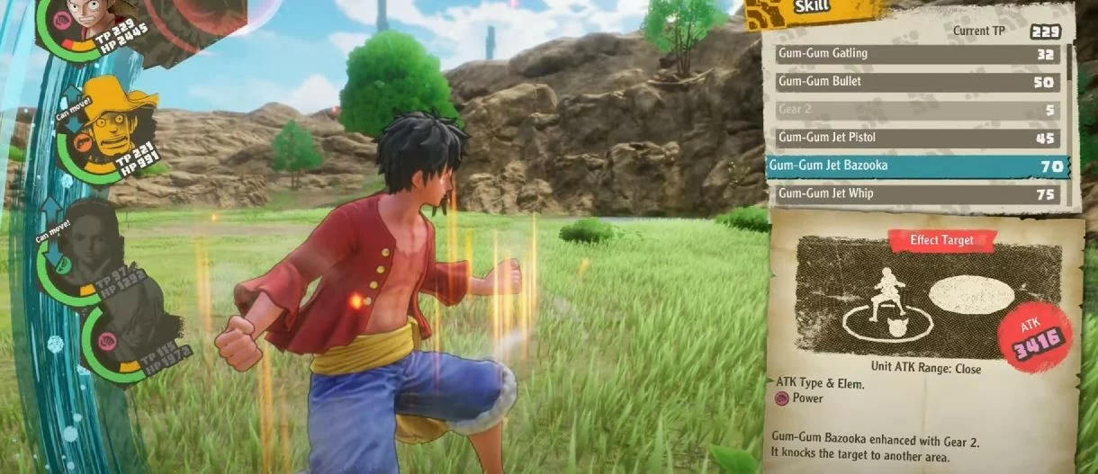 How to Use Special Skills in One Piece Odyssey