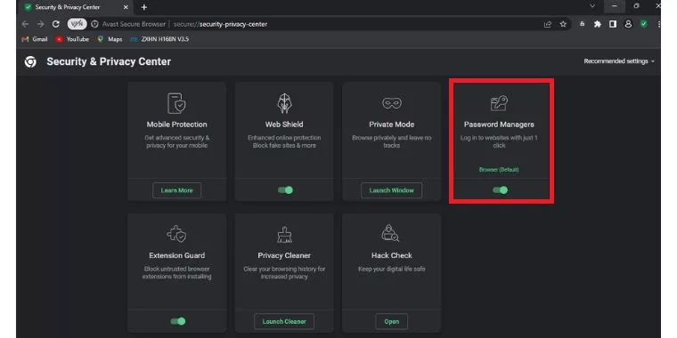 Password manager from security and privacy