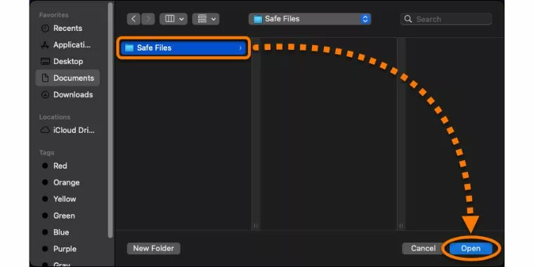 Removing a file from quarantine in Mac (2)