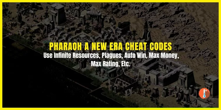All Pharaoh A New Era Cheat Codes