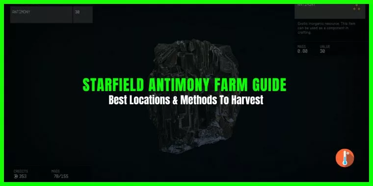 Where To Find Antimony in Starfield