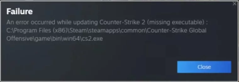 How To Fix “An Error Occurred While Updating Counter-Strike 2