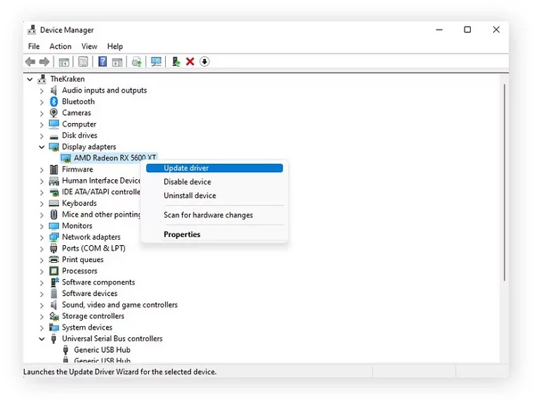 Update Drivers in Windows 10