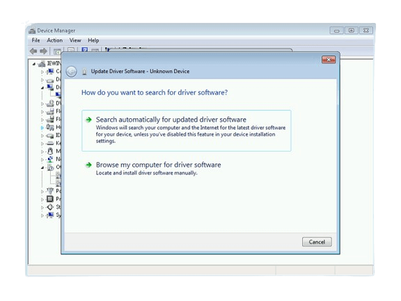 Update graphics card drivers on Windows 7